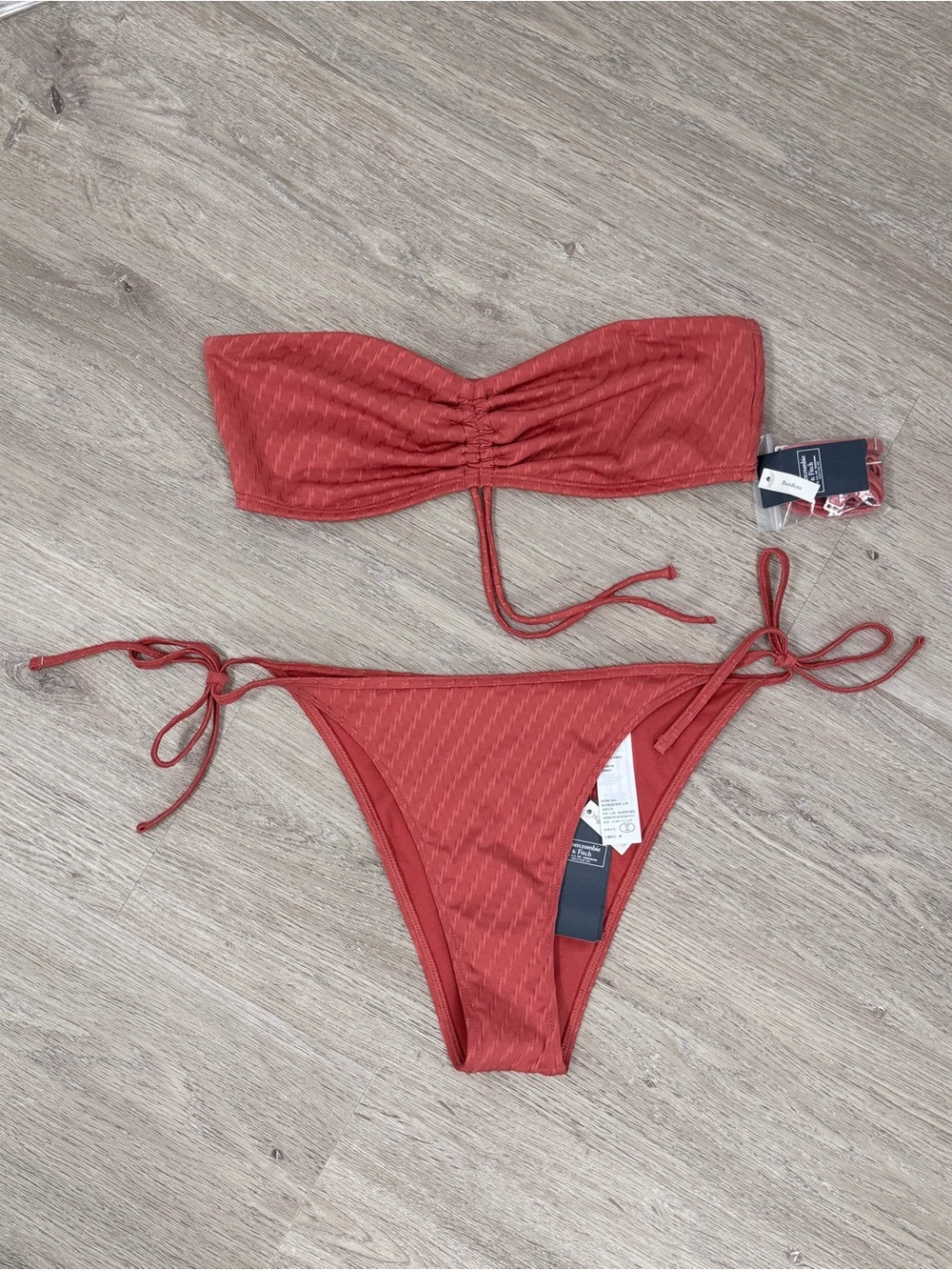 Abercrombie & Fitch Women's Bikini Set - Medium